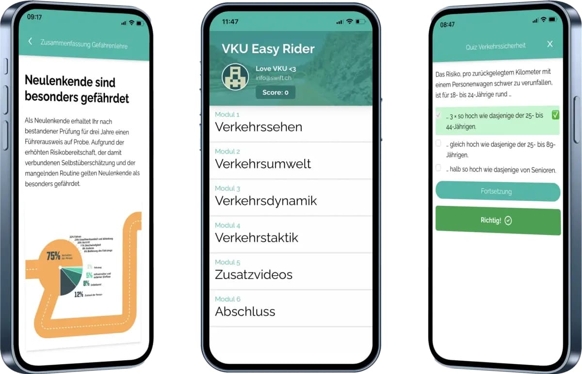 Verpasste Chance im Verkehrskundeunterricht (VKU)
